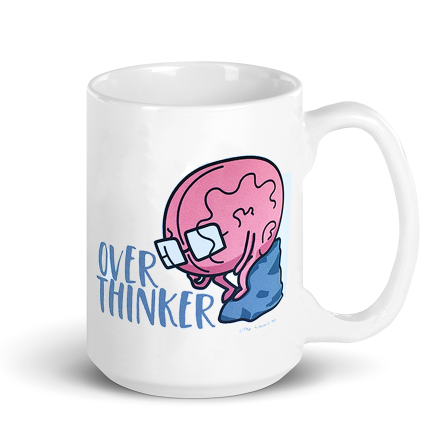 Brain "Overthinker" Mug