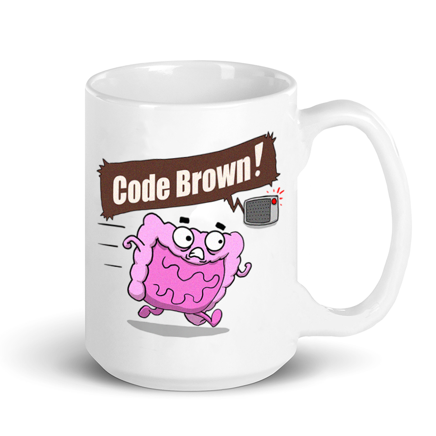 "Code Brown" Bowels Mug