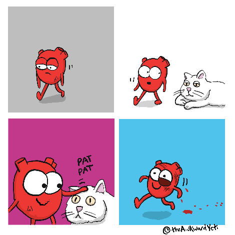"Heart Plus Cat" Image