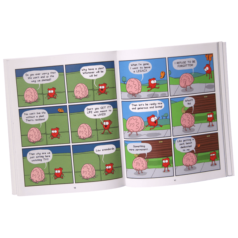 Heart and Brain: An Awkward Yeti Collection (Signed)