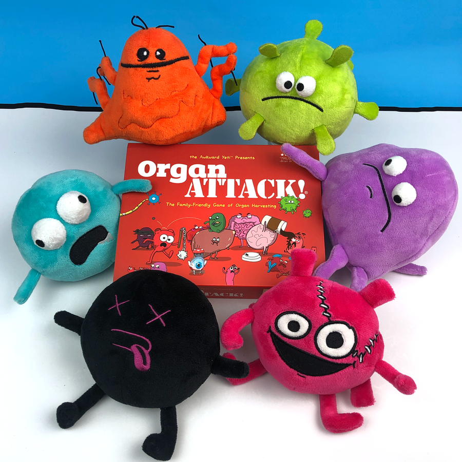 Lab Grown Organ OrganATTACK Plushie the Awkward Store