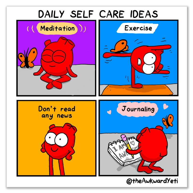 "Self Care" Print