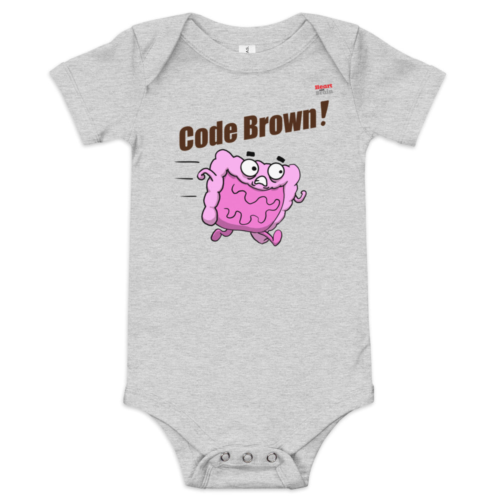 Bowels "Code Brown" Baby Onesie