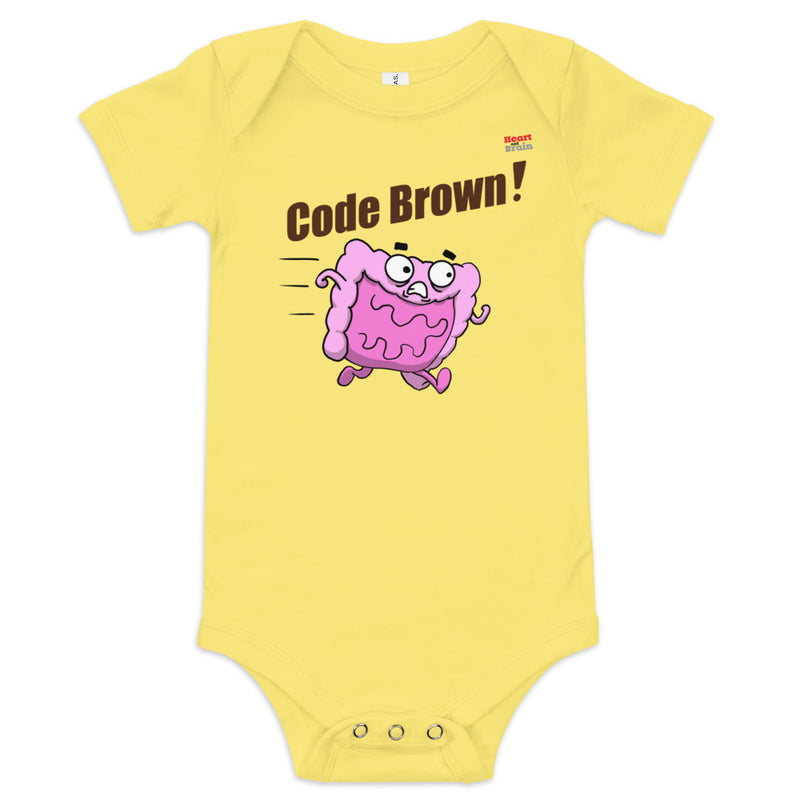 Bowels "Code Brown" Baby Onesie